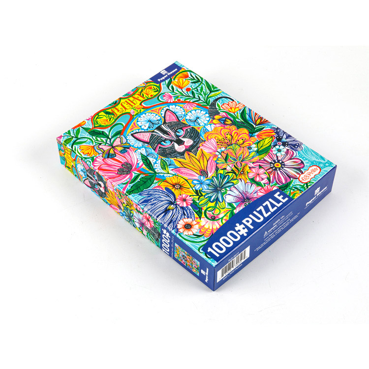 Puzzle 1000PCS Flower Cat